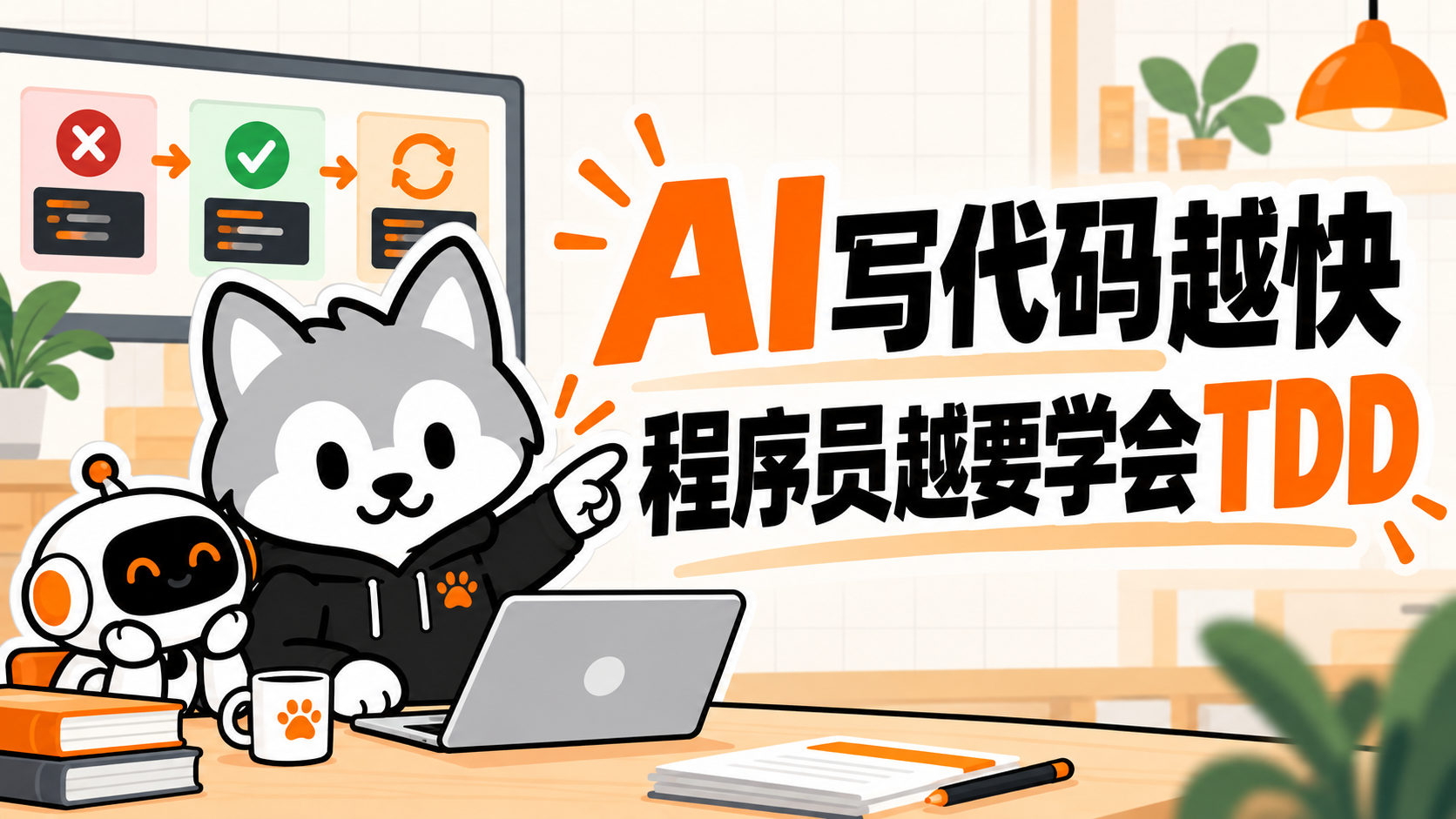 【AI编程】开发组长说：AI写代码越快，程序员越要学会TDD