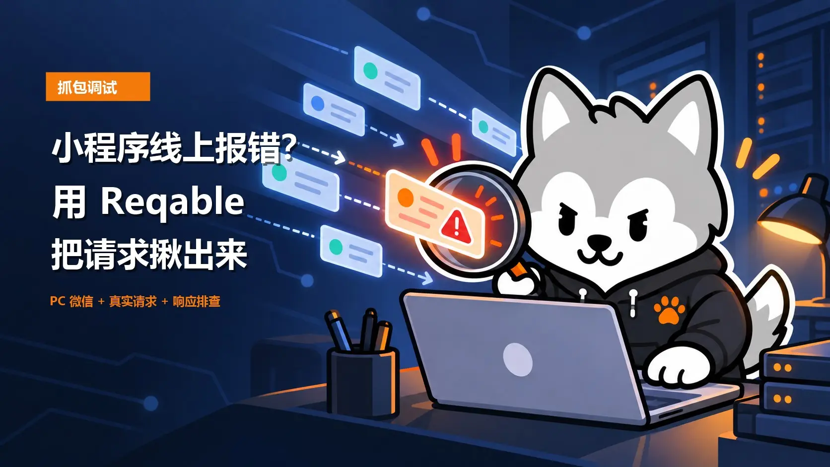【工具】小程序线上又报错？狗哥用Reqable查Bug